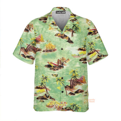 Samuel Brett From Alien, Harry Dean Stanton Hawaiian Shirt