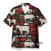 I Love The Smell Of BBQ In The Morning Barbeque Black Aloha Hawaiian Shirt