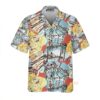 Jim Carrey In Ace Ventura Pet Detective Costume Cosplay - Hawaiian Shirt