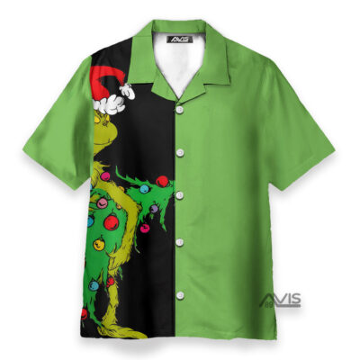 Christmas Simple Hohoho Patchwork - For Men And Women - Hawaiian Shirt