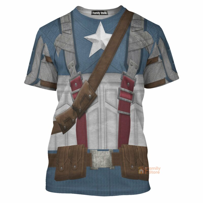 Captain America The First Avenger T-shirt, Costume T-shirt