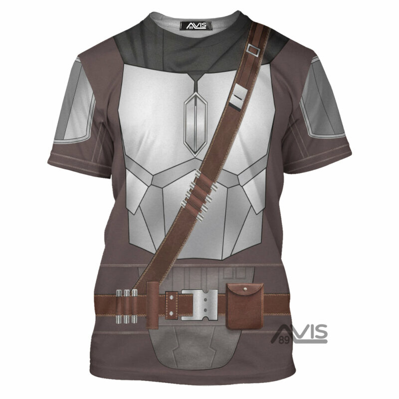 Star Wars Beskar Mandalorian T-shirt, Costume T-shirt SWHS60