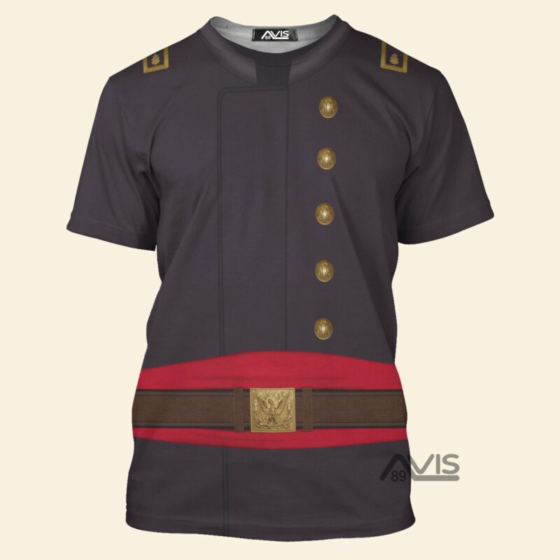 Union Army- Major- Infantry Uniform T-shirt, Costume T-shirt