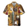 Guitar Vintage Basic Style Hawaiian Shirt