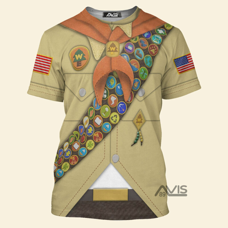 Russell Disney Up T-shirt, Costume T-shirt