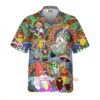 Hippie Gnome Peace Life Color Hawaiian Shirt