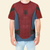 The Stark Suit Peter Parker Spider-Man T-shirt, Costume T-shirt