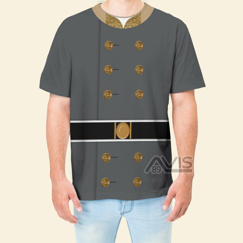 General Thomas Stonewall Jackson T-shirt, Costume T-shirt