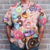 Food Donut Lovely Style - Hawaiian Shirt