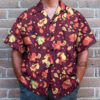 Fire Pokemon Pattern - Hawaiian Shirt