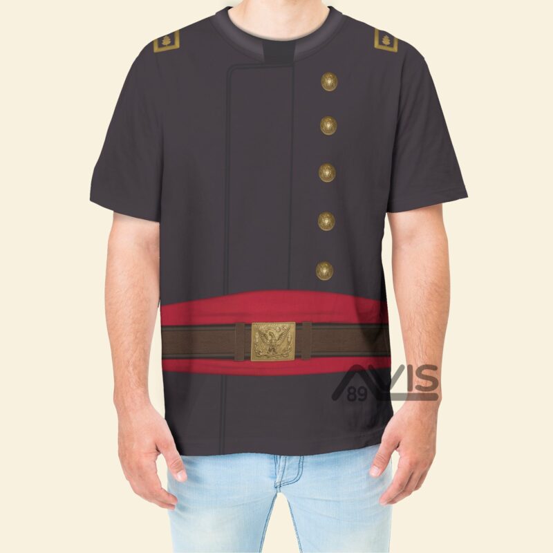 Union Army- Major- Infantry Uniform T-shirt, Costume T-shirt