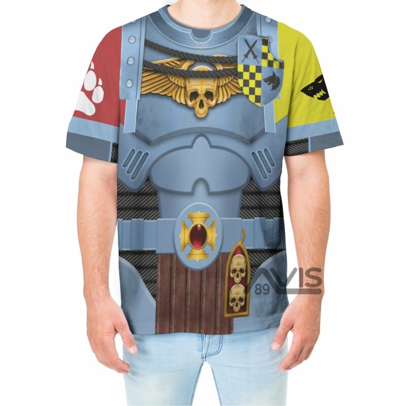 Warhammer Space Wolves Captain - T-shirt WHHS163