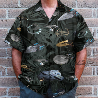 Star Trek Space Ships - Hawaiian Shirt