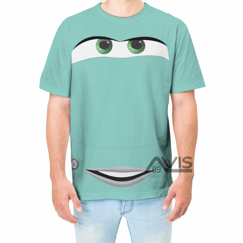 Cars Movie Flo Cosplay Costume - TShirt