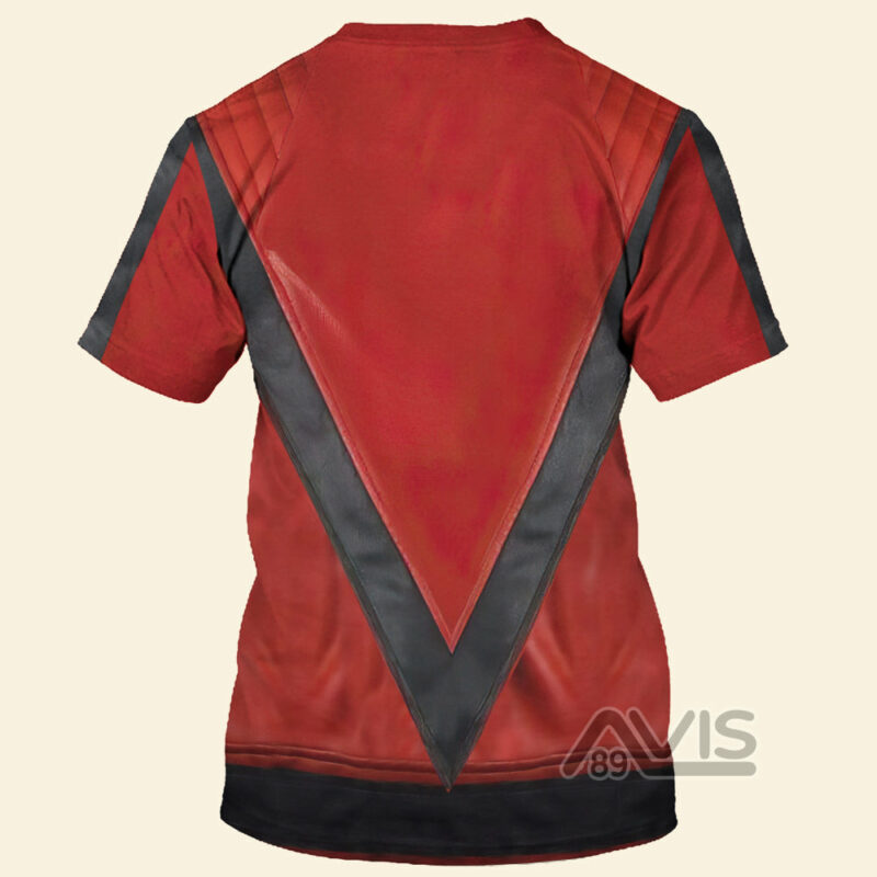 Michael Jackson Red T-shirt, Costume T-shirt