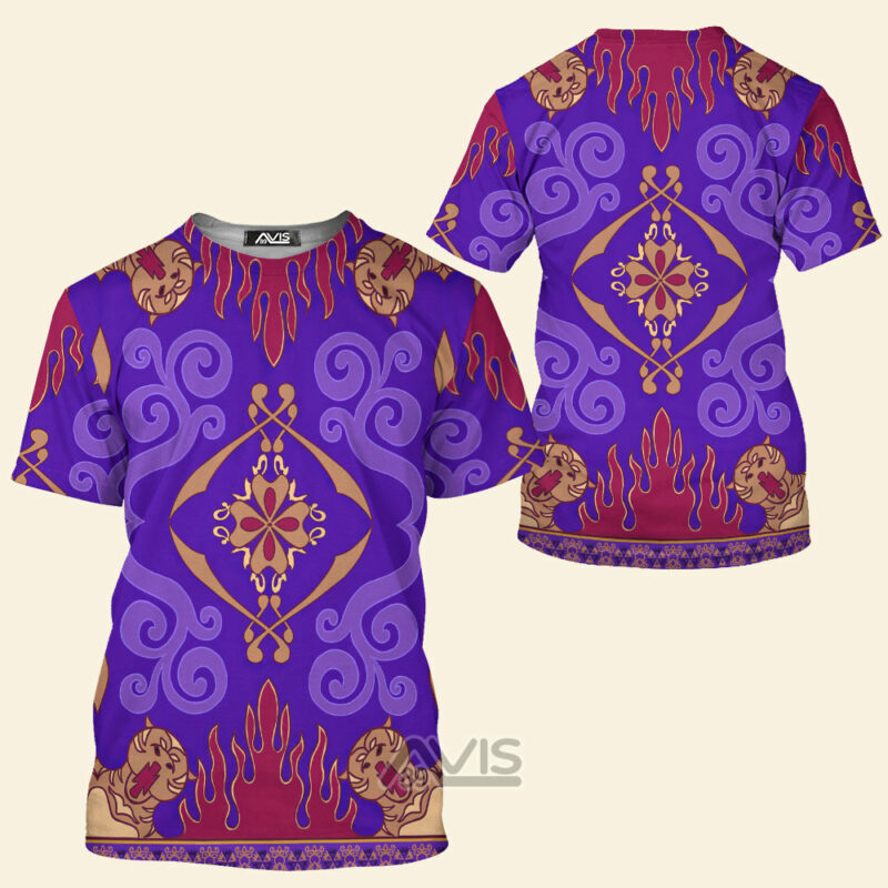 Aladdin Magic Carpet Cosplay Costume, Costume T-shirt