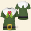 Buddy The Elf Santa T-shirt, Costume T-shirt