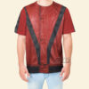 Michael Jackson Red T-shirt, Costume T-shirt