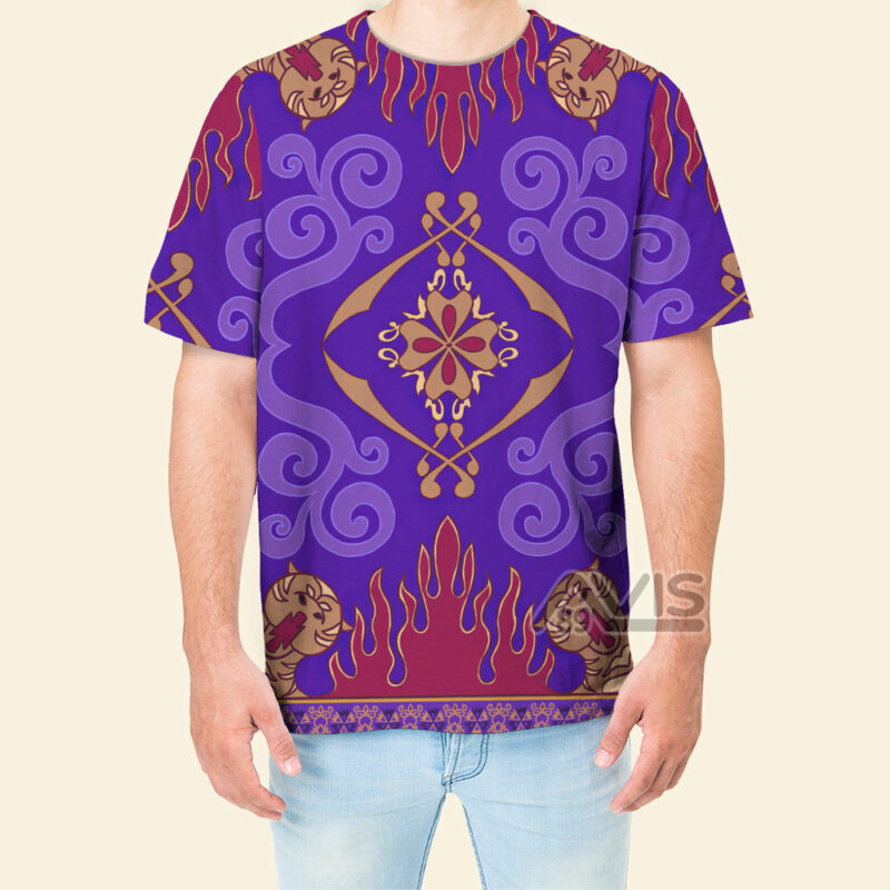 Aladdin Magic Carpet Cosplay Costume, Costume T-shirt