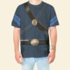 Civil Wars Of Blue Union Infantryman T-shirt, Costume T-shirt