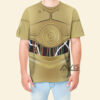 Star Wars C-3PO Cosplay Costume, Costume T-shirt SWHS02