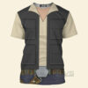 Han Solo Star Wars T-shirt, Costume T-shirt