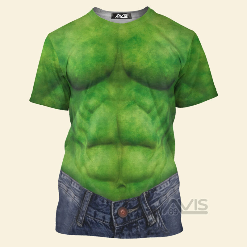 Hulk T-shirt, Costume T-shirt