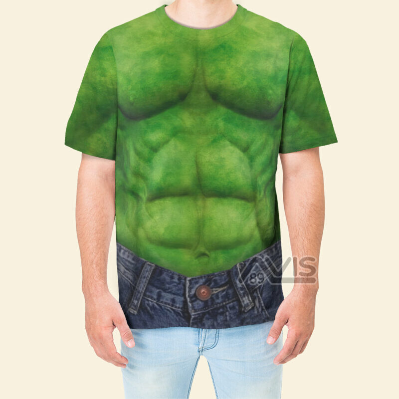 Hulk T-shirt, Costume T-shirt