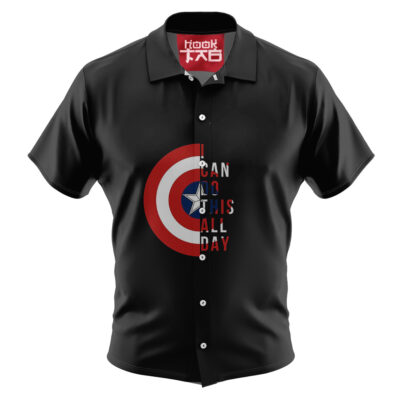 Captain America Marvel Comics Hawaiian Shirt