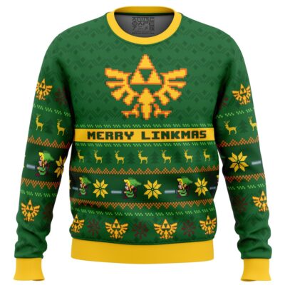 Merry Linkmas Zelda Ugly Christmas Sweater