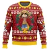 Monkey D Luffy Christmas OP Pirates Ugly Christmas Sweater