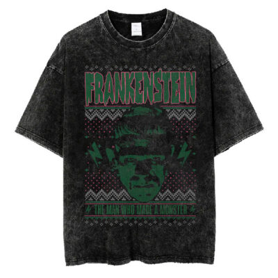 Monster Frankenstein T-Shirt, Frankenstein T-Shirt, Halloween T-Shirt