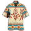 Native Style Love Peace Dreamcatcher - Hawaiian Shirt