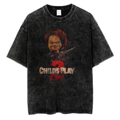 New Hand Child's Play 2 T-Shirt, Chucky T-Shirt, Halloween T-Shirt