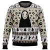 No Face and Soot Sprites Spirited Away Studio Ghibli Ugly Christmas Sweater