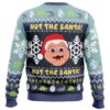 Not the Santa Dinosaurs Ugly Christmas Sweater