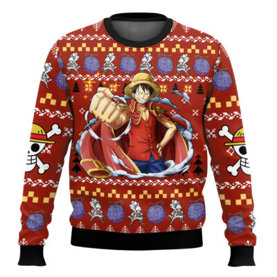 Luffy One Piece Ugly Christmas Sweater