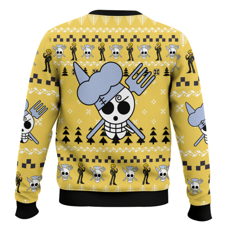 Sanji One Piece Ugly Christmas Sweater