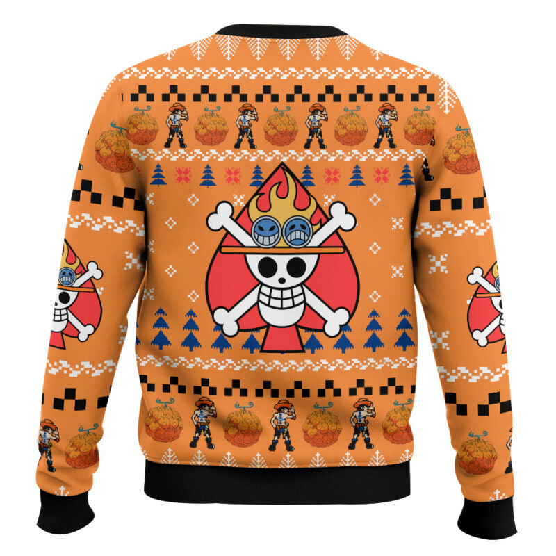 Ace One Piece Ugly Christmas Sweater