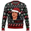 Oh, Hi Santa The Room Ugly Christmas Sweater