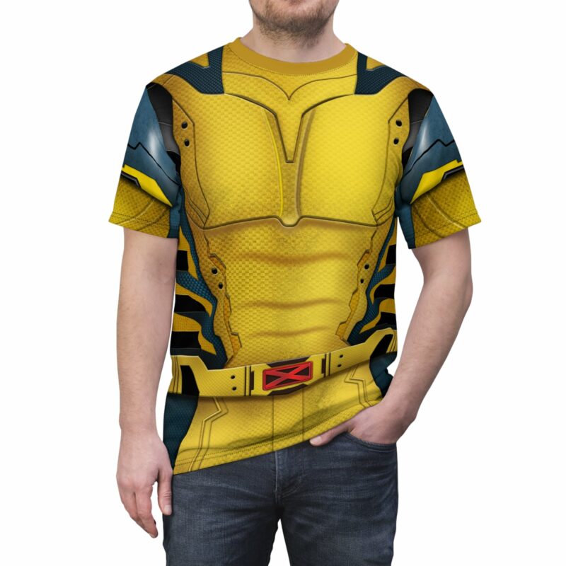 Wolverine T-shirt, Deadpool & Wolverine Costume, Halloween Costume