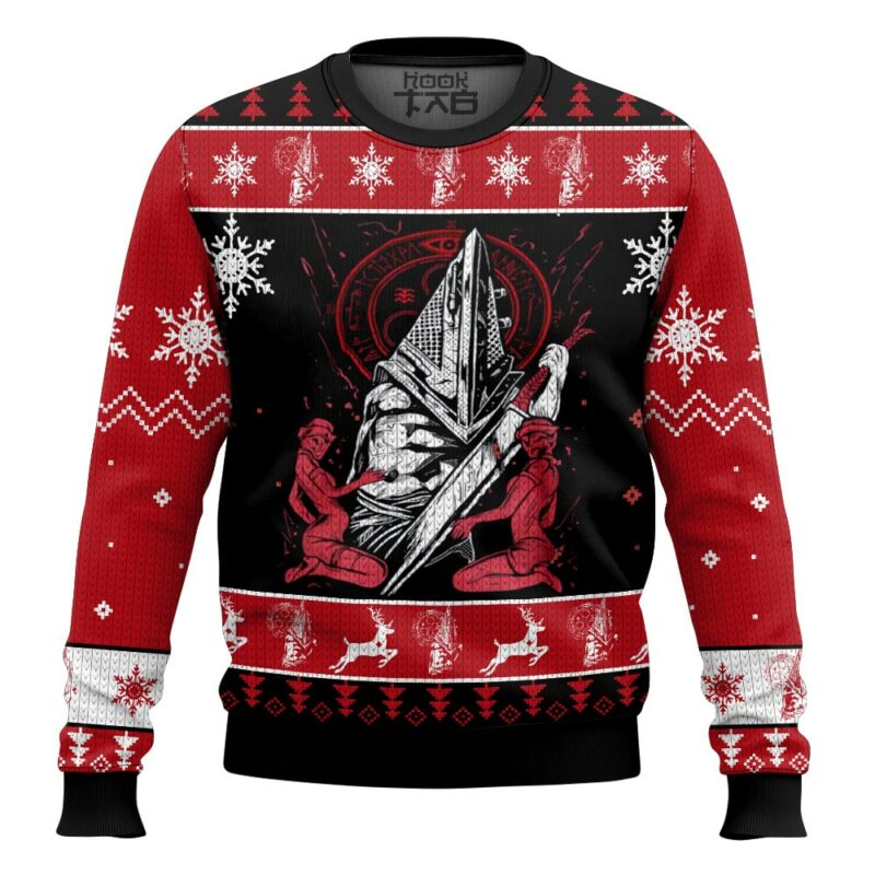 Pyramid Head - Silent Hill Ugly Sweater