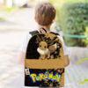 Eevee Pokemon Backpack Anime Backpack