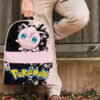 Jigglypuff Pokemon Backpack Anime Backpack