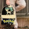 Leafeon Pokemon Backpack Anime Backpack