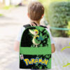 Snivy Pokemon Backpack Anime Backpack