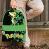 Snivy Pokemon Backpack Anime Backpack