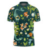 Grass Water Type Pokemon Polo Shirt