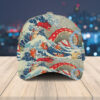 Red gyarados Pokemon Baseball Cap