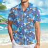 Mudkip Pokemon Pattern Pokemon Hawaiian Shirt